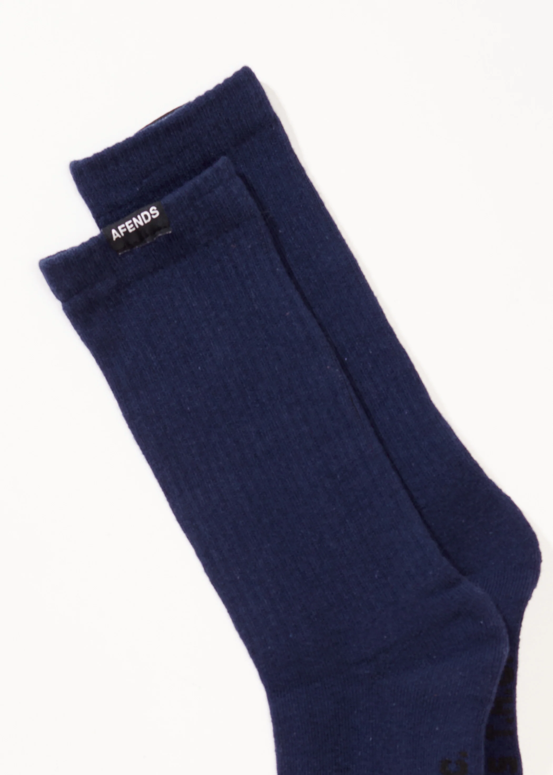 AFENDS Mens Everyday - Socks One Pack - Navy - Image 2