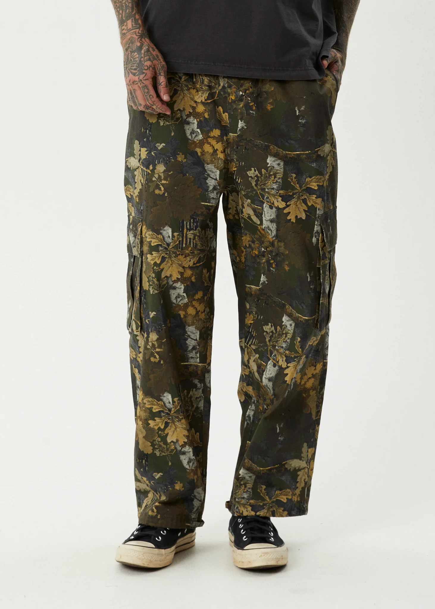 AFENDS Mens Atlas Find Me - Twill Cargo Pant - Find Me - Image 3