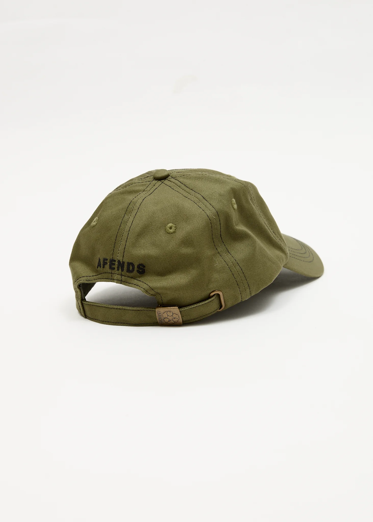 AFENDS Mens Core - Six Panel Cap - Military - Image 4