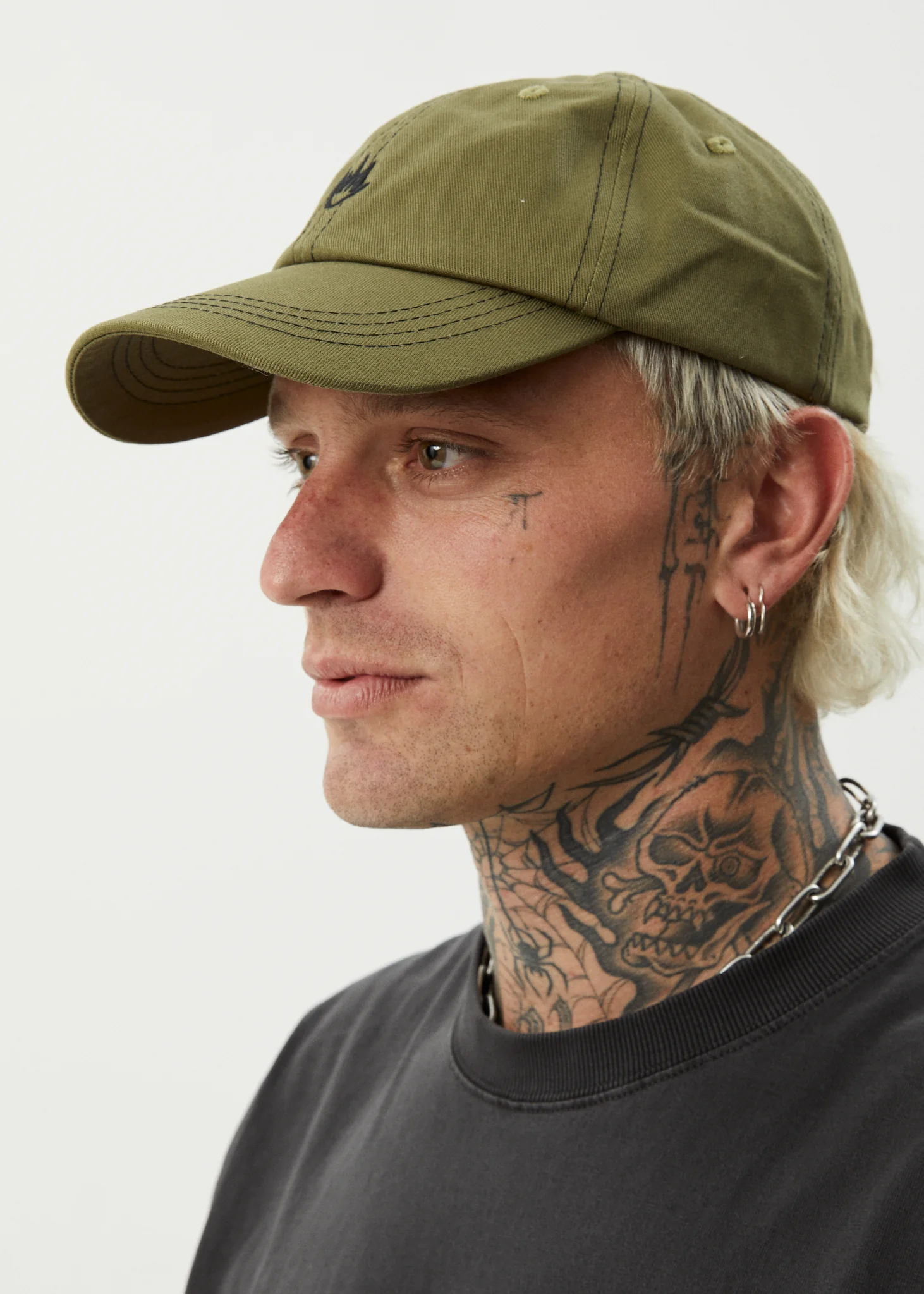 AFENDS Mens Core - Six Panel Cap - Military - Image 9