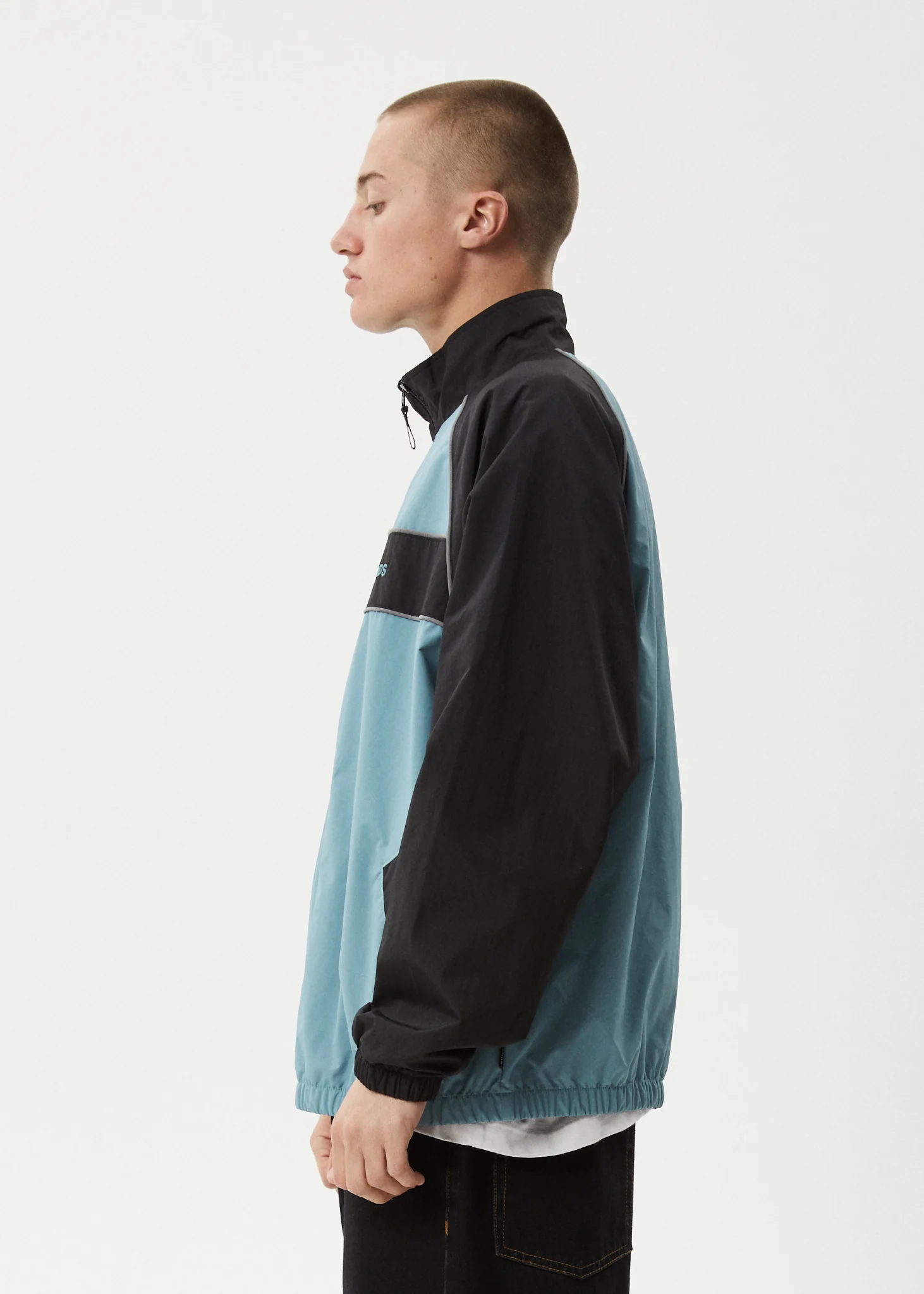AFENDS Mens Spicy - Sports Spray Jacket - Ocean Spray - Image 9