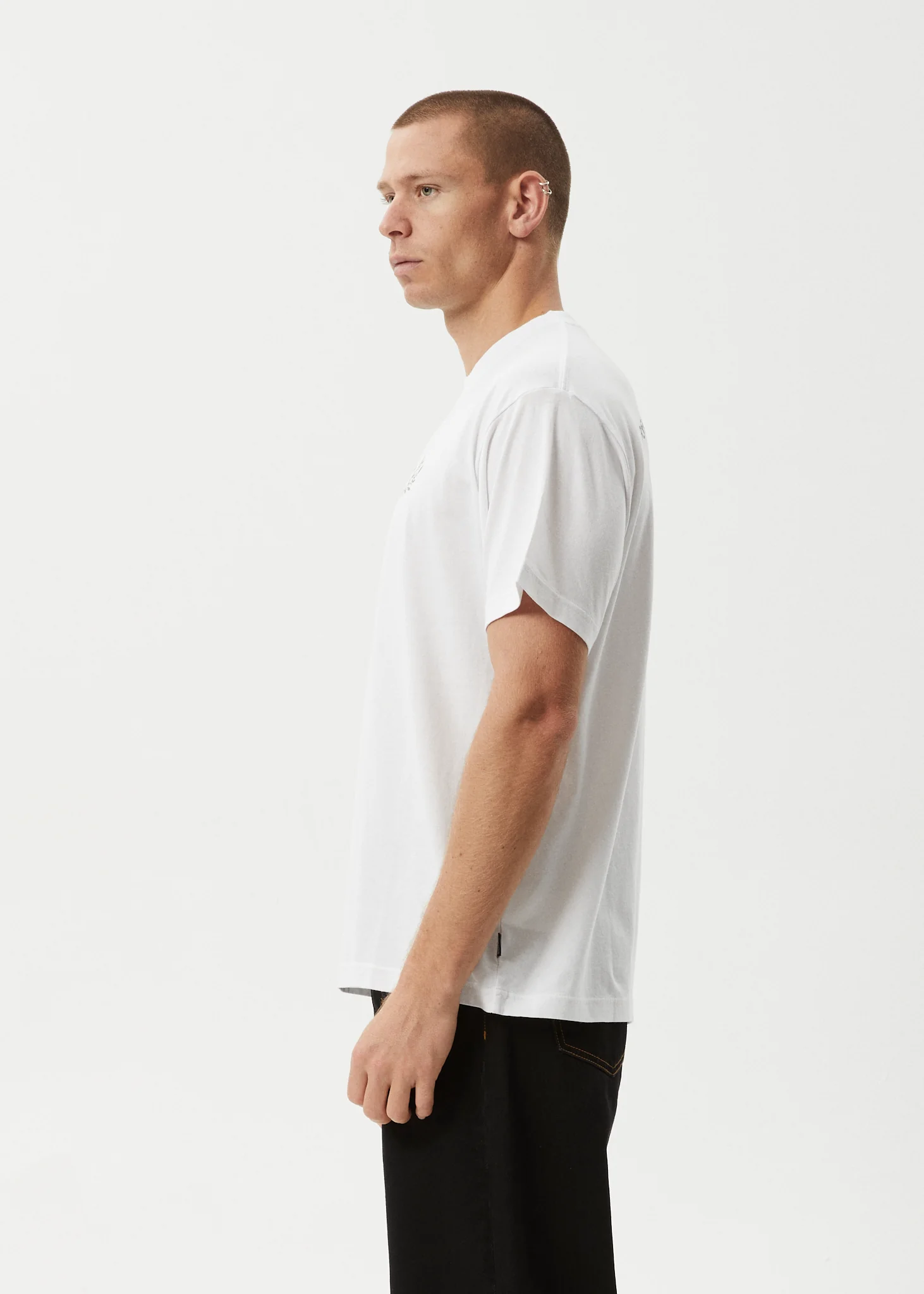 AFENDS Mens Surf Related - Boxy Tee - White - Image 4