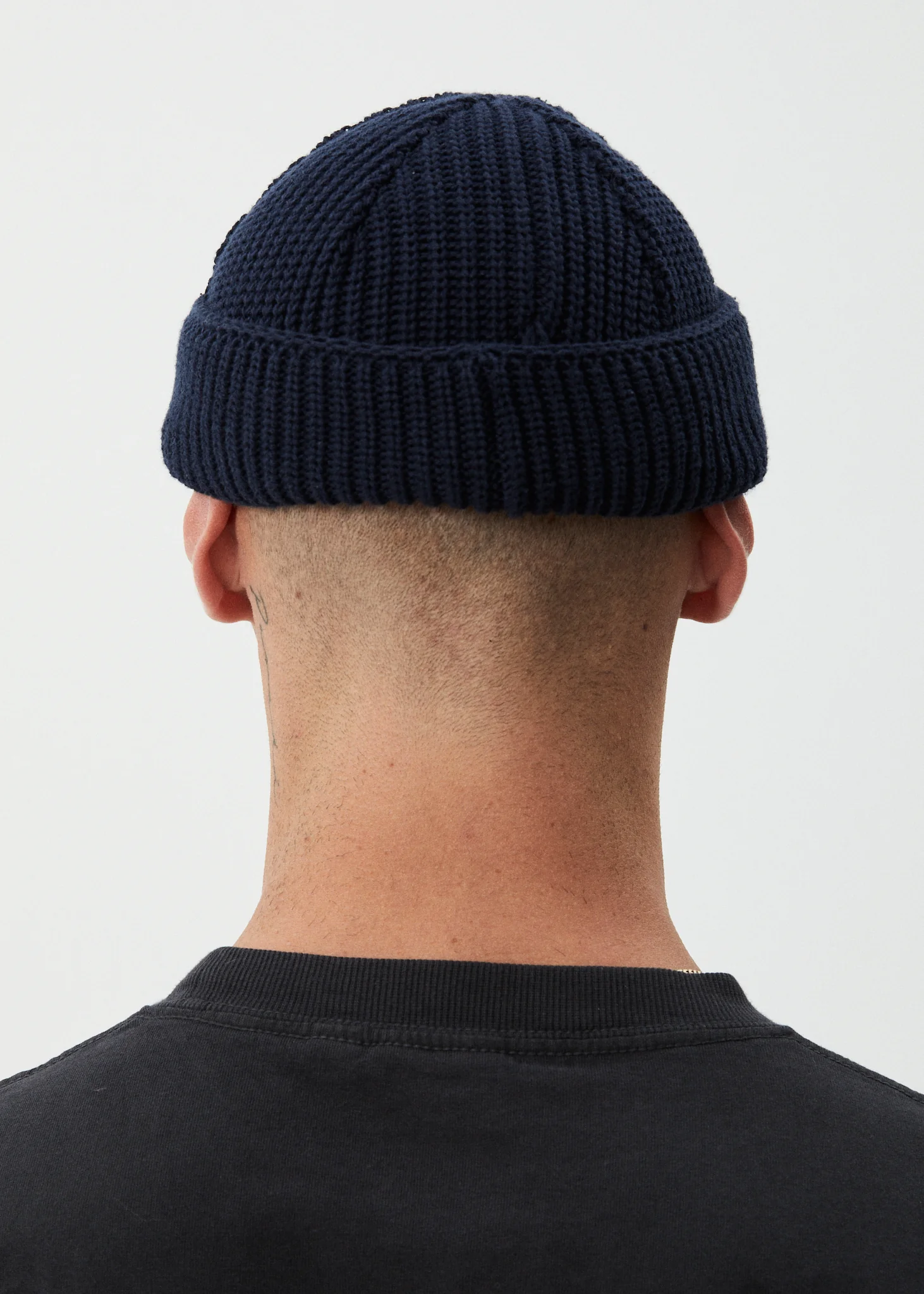 AFENDS Mens Thc - Wharfie Beanie - Deep Sea - Image 10