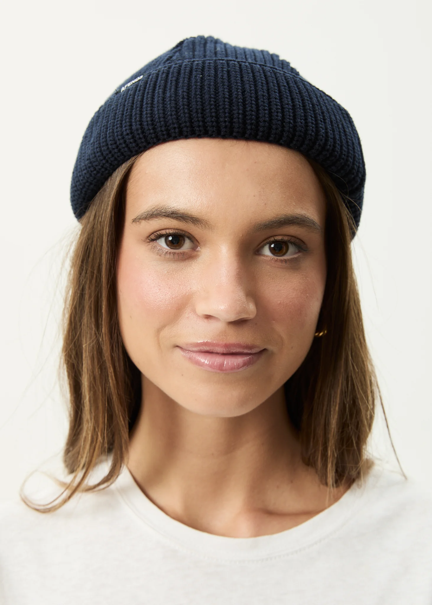 AFENDS Mens Thc - Wharfie Beanie - Deep Sea - Image 3