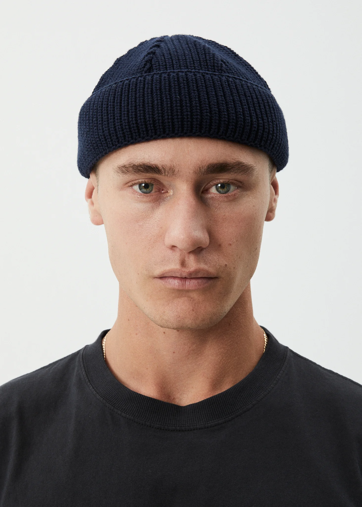 AFENDS Mens Thc - Wharfie Beanie - Deep Sea - Image 4
