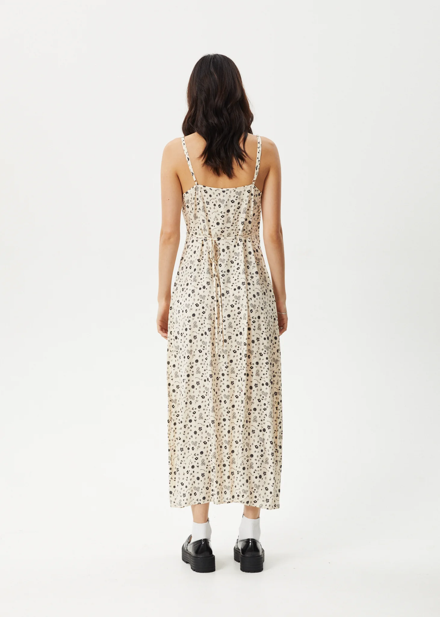AFENDS Womens Rooney - Maxi Dress - Sesame - Image 4