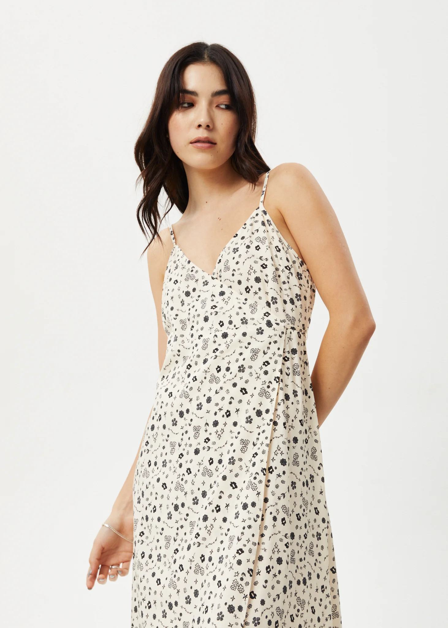 AFENDS Womens Rooney - Maxi Dress - Sesame - Image 5