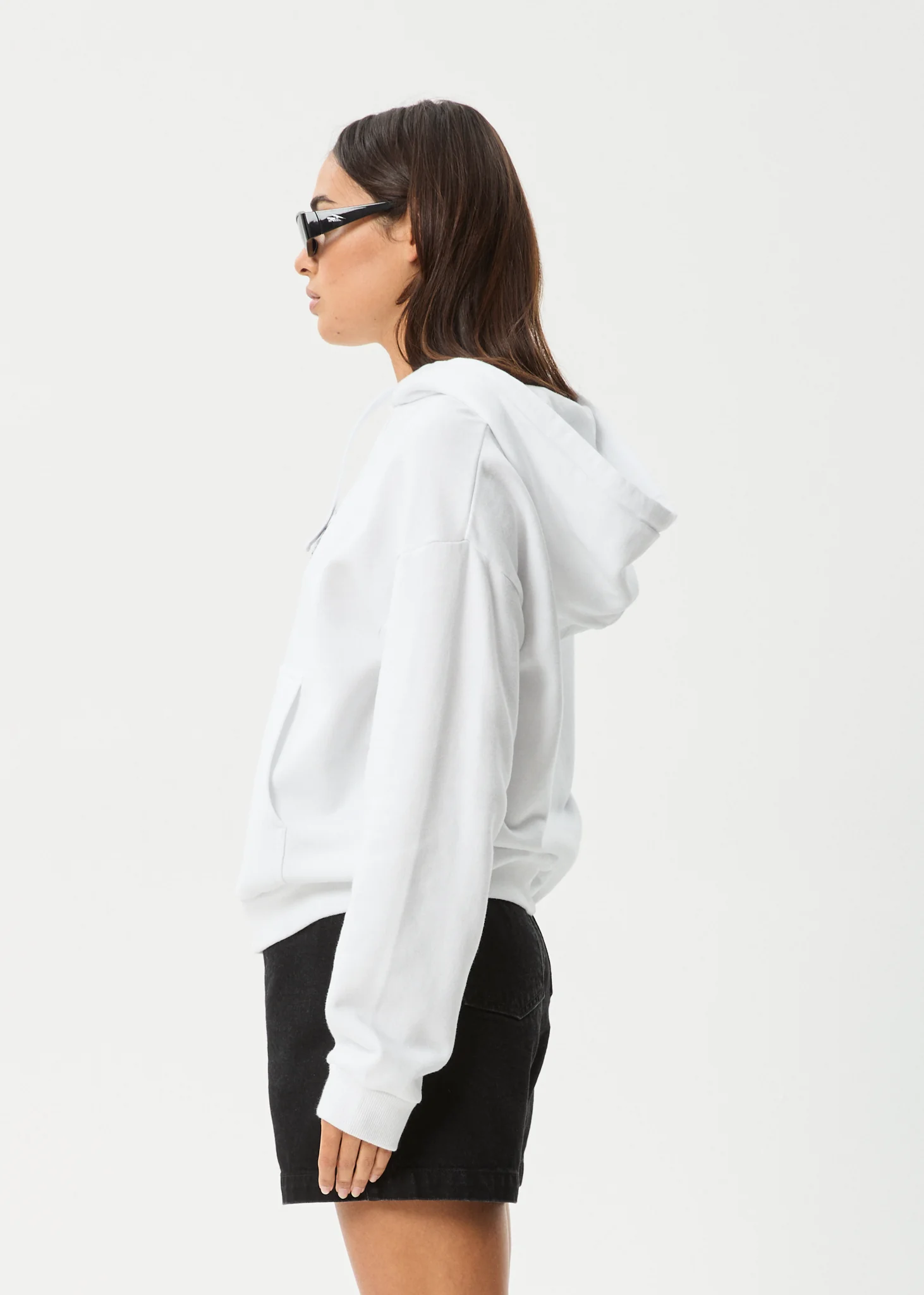 AFENDS Womens Bonfire - Hoodie - White - Image 4