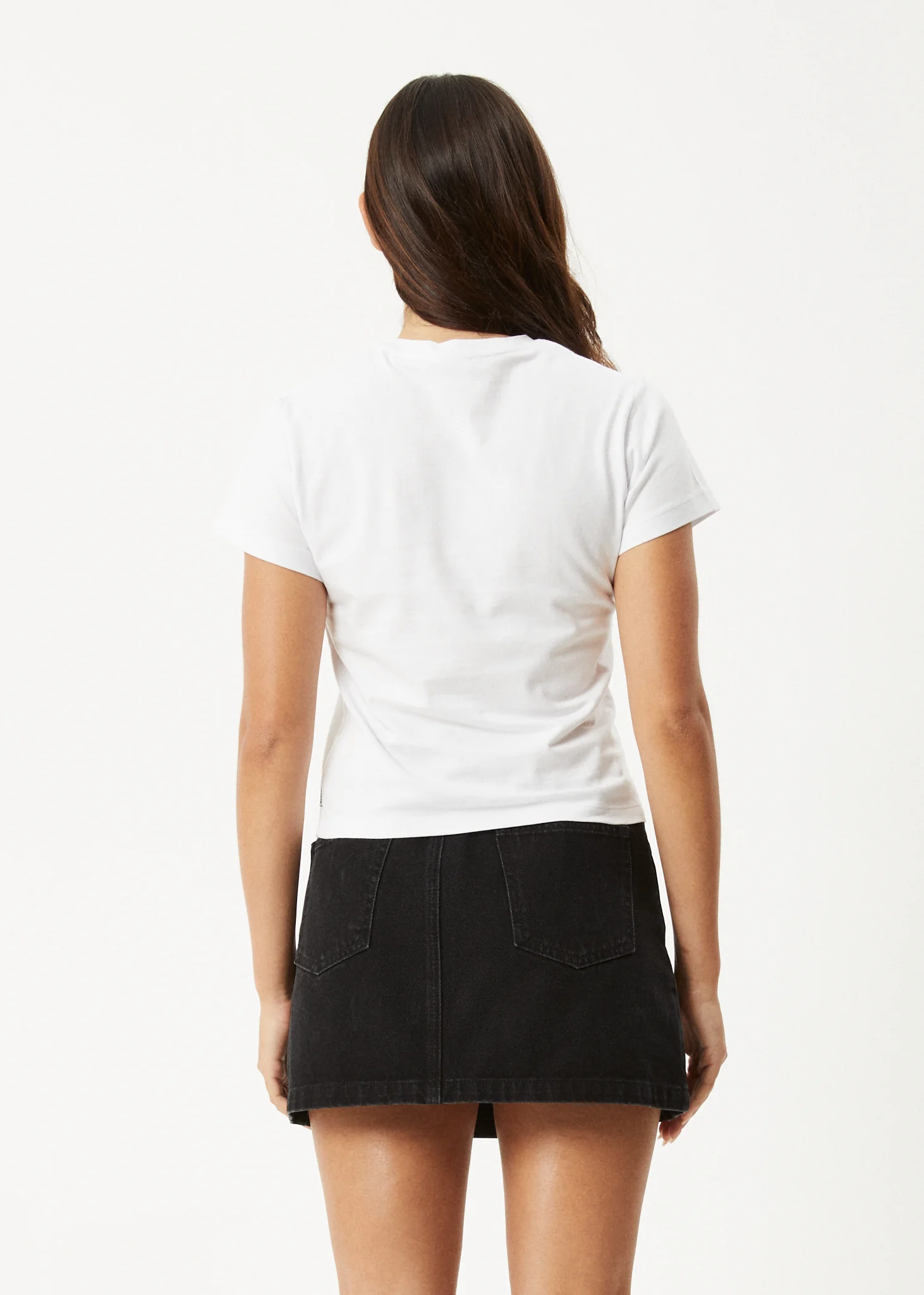 AFENDS Womens Day Job - Baby Tee - White - Image 5