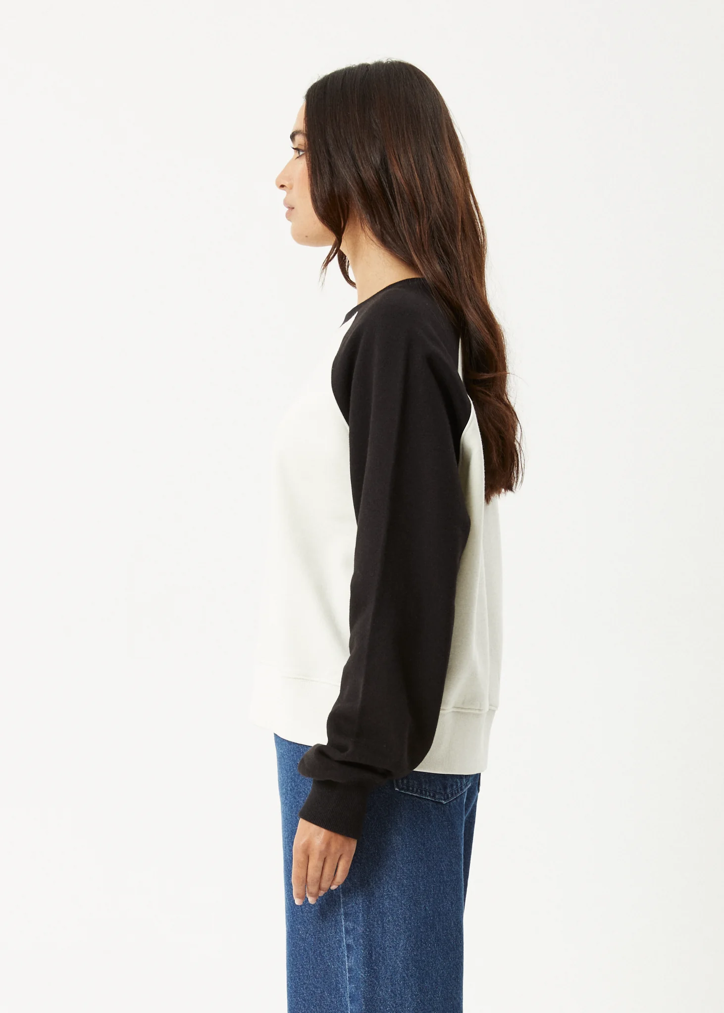 AFENDS Womens Ryan - Crew Neck Jumper - Black - Image 4